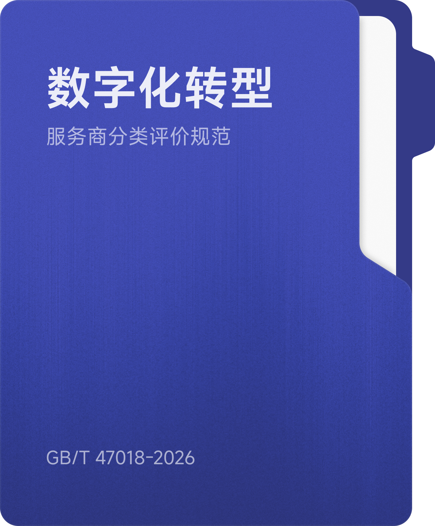 《数字化转型服务商分类分级评价规范》资料封面